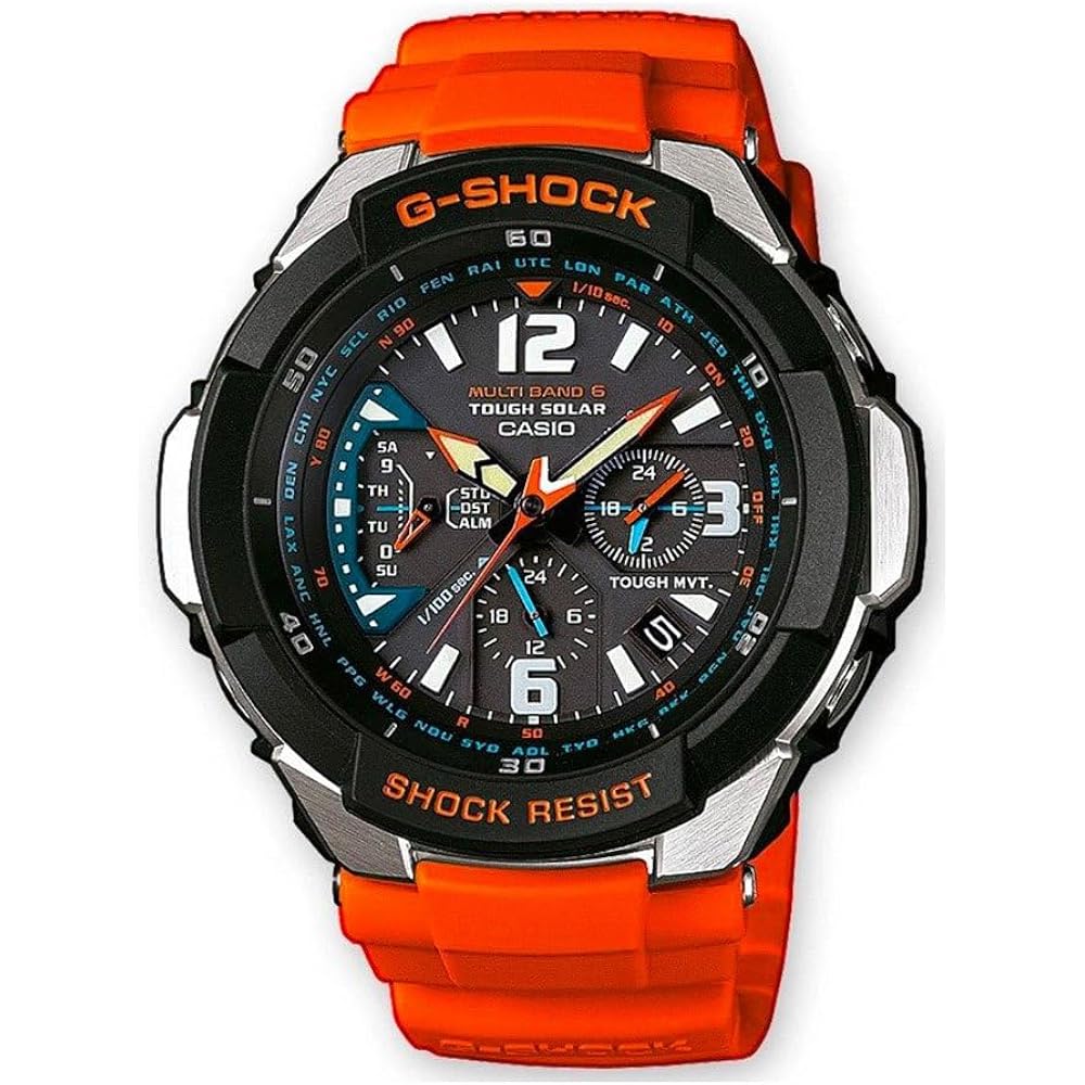 

[Casio] CASIO Watch G-SHOCK G-SHOCK SKY COCKPIT Tough Solar Multiband 6 GW-3000M-4AER Radio Contr...