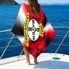 Bayer Fußballverein Bedrucktes Strandtuch, Superweiche Mikrofaser, Perfektes Geschenk Geburtstag, für Pool, Strand, Reisen, für Familie und Freunde