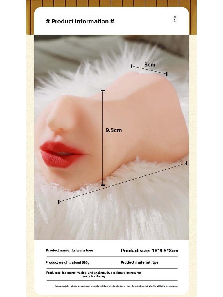 Miji Yin Anus Mouth Three-Hole Toy by Fujiwara Yui: Love Toys for Men, 30/Box