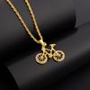 Bicycle Simple Men's and Women's Accessories Pendant Necklace