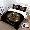 Viking Ship Pattern Bedding Set Bedding Duvet Cover Set Duvet Cover Pillowcases  (1 * Duvet Cover 2 * Pillowcases, without duvet insert)