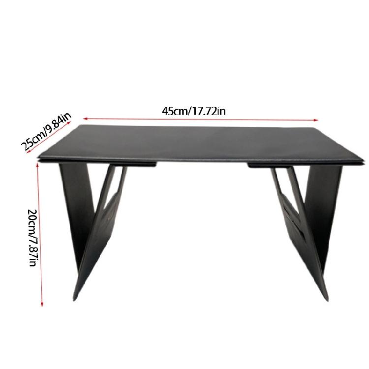 Travel Friendly Foldable Computer Table Stylish Folding Computer Desk With Strong Magnetic Attachment