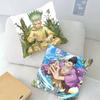 Anime D-Dr. Stone Pillow Case Cushion Cover Soft Cute Throw Pillow Case For Car Sofa Pillowcase Polyester With Zipper