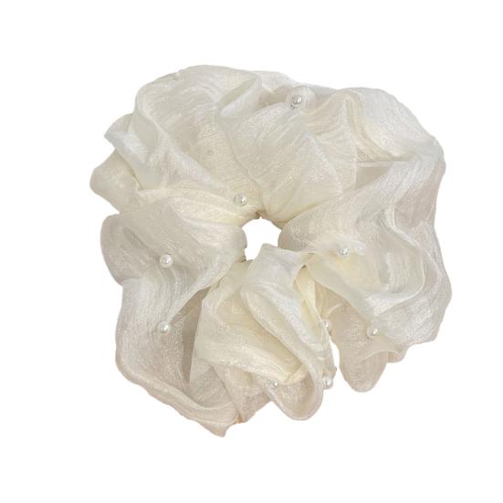 Hair Tie for Women Organza Fabric High Elastic Hair Rope