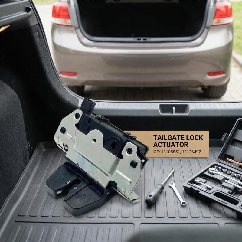 Efficient Boot Lock Actuator 13188851 13126497 Efficient Performances Trunk Lid Latches for Vehicle Tailgate Operation
