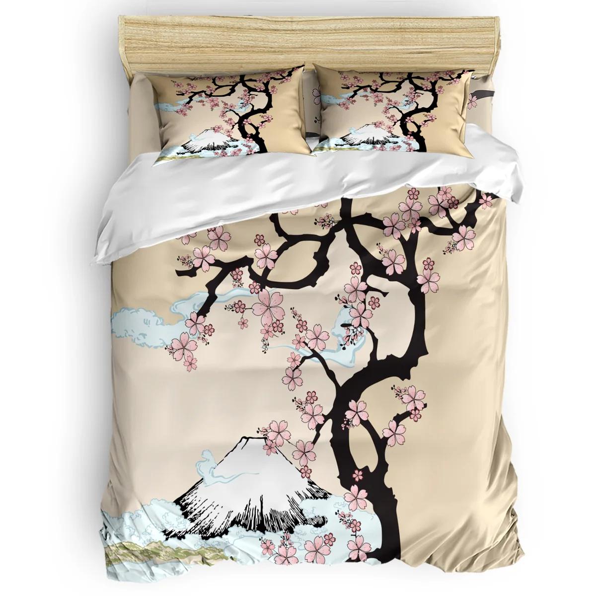 Gaiši rozā segas pārvalka komplekts, Sakuras