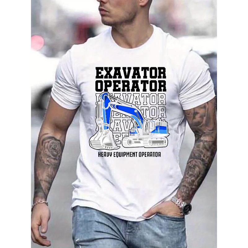 Summer Menswear Fashion Pattern Short Sleeve T-shirt Letter Pattern Printing S