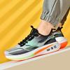 Men's casual speed runing shoes outdoor four seasons wear-resistant breathable sneakers soft-sole comfortable racing sports shoe