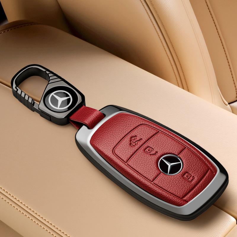 Applicable To 25 Mercedes-Benz Glc300l Key Set New C260l Men's C200l Shell Buckle S450 Bag E300L Car Eqe