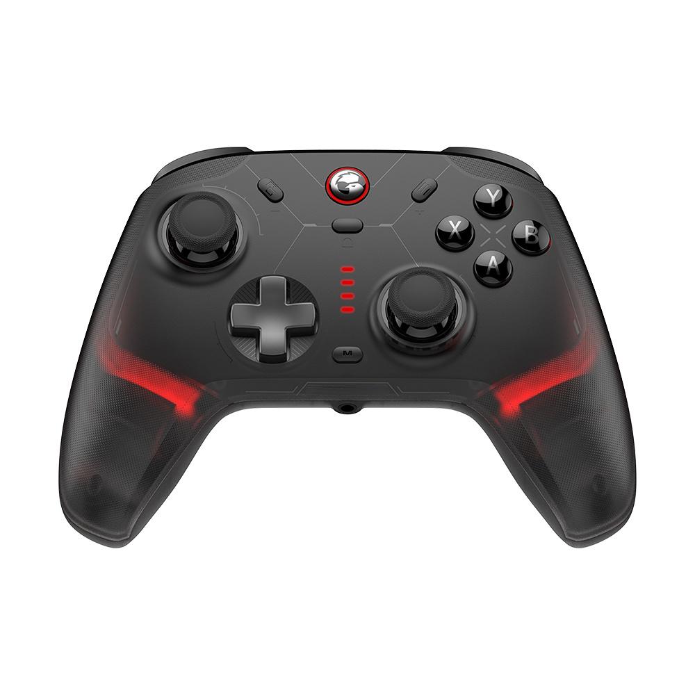 Wireless Gaming Controller with Hall Effect Joystick - Compatible with Switch, PC, IPhone & Android (Bluetooth/2.4G/Wired)