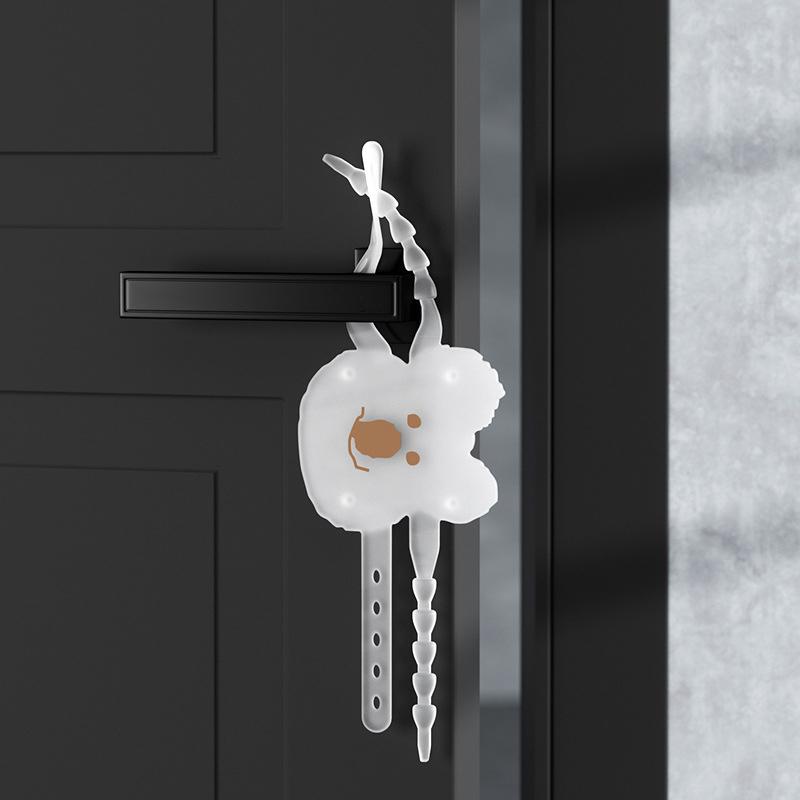 

Door Buffer Silent Lock Sleeve Bedroom Bloc Porte Doorstop Stopper Stops Stop Close Prevention Hardware Home Improvement