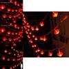 Luzes de Fio LED Para o Ano Novo Chinês Com Lanternas Vermelhas Decoração Para Casa e Uso Externo