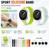 Cinturino in Silicone per Samsung Galaxy Watch 9 40mm 44mm Fibbia Traspirante Regolabile da Indossare Tutto il Giorno per Galaxy Watch 8 40mm 44mm 46mm