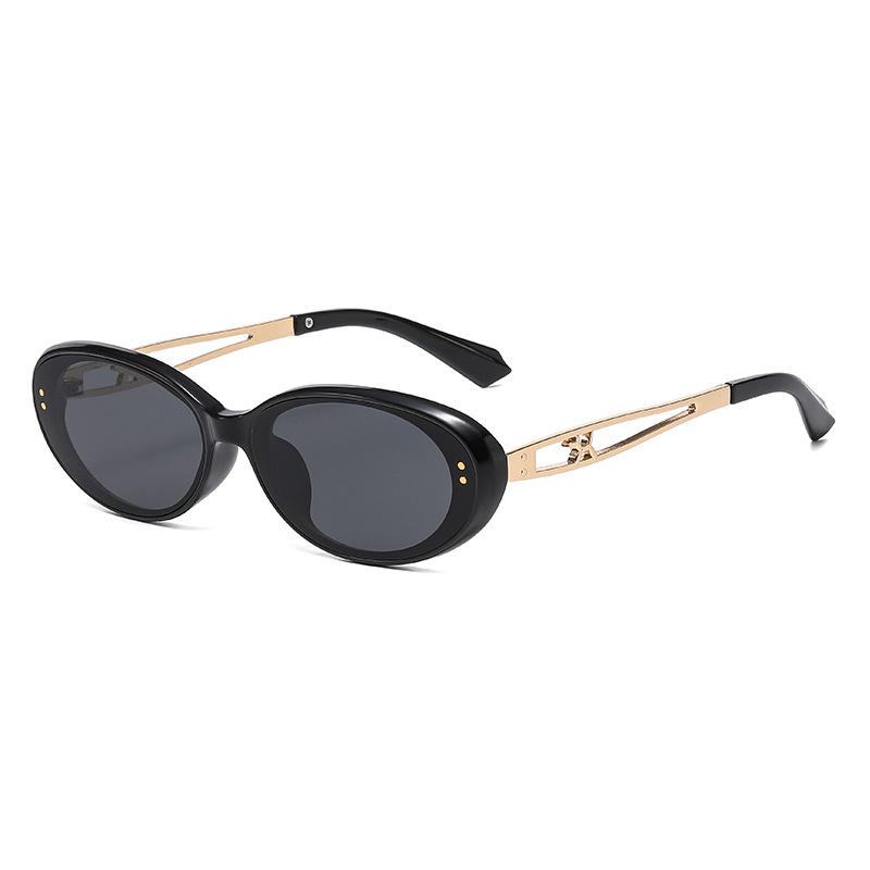 Millennium Hot Girl Cat Eye Sunglasses - Trendy European & American Retro Style Women's Sun Protection