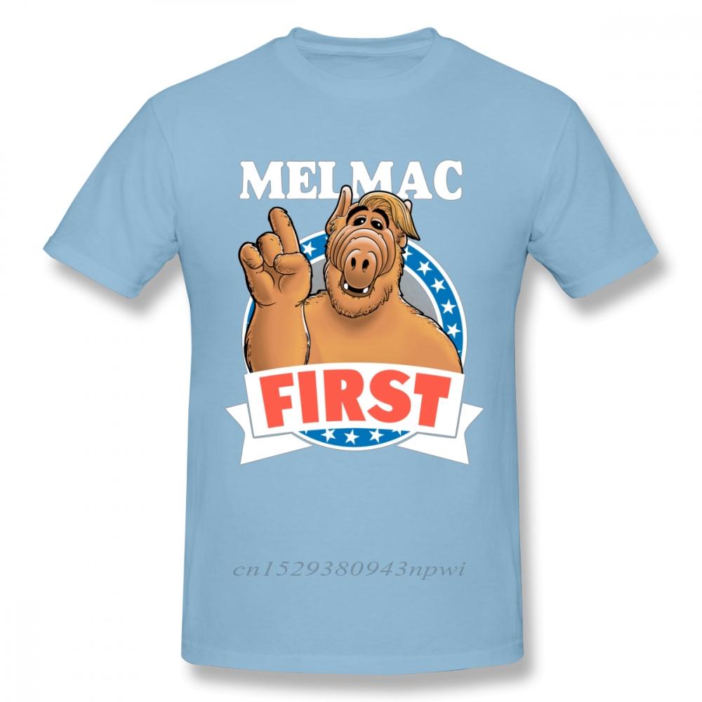 Novelty ALF Melmac First T Shirt For Male Stylish Design Round Collar Life Form Tee Shirt Plus Size