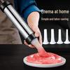 Hand-Push Manual Sausage Filler Injector for Home-Made Hot Dogs