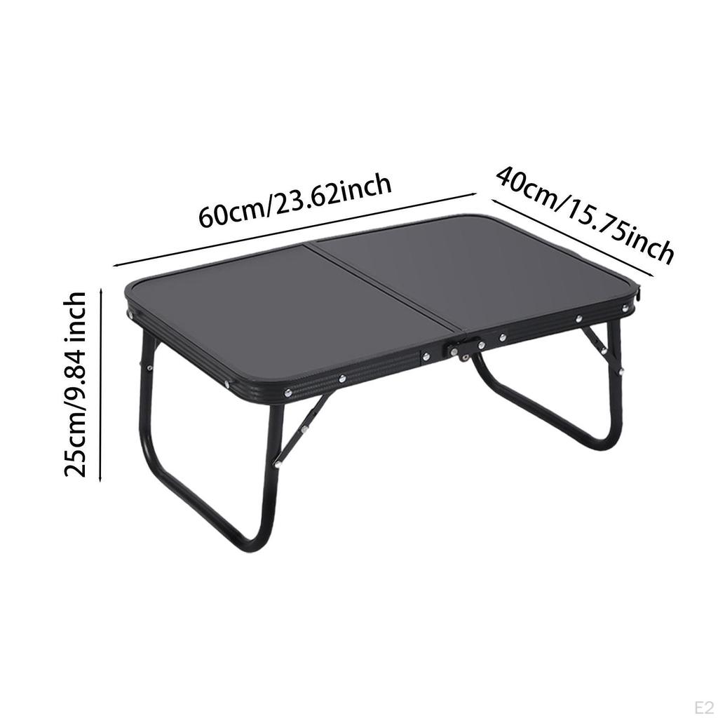 Lap Desk Bed Tray Table Rust Proof Easy To Carry Solid with Handle Laptop Stand Foldable Computer