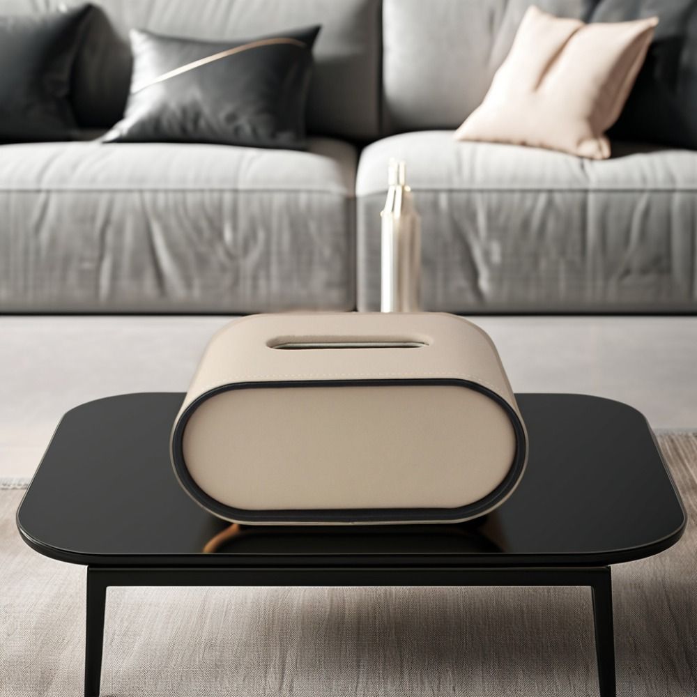 Light Luxury Tissue Storage Box Multi-functional Napkin Storage Case Gift Paper Towel Box  Office