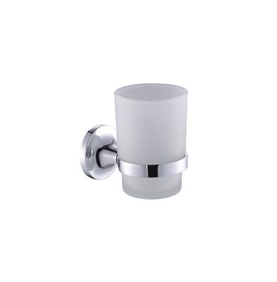 Badezimmer Modern Wandmontierter Zahnbürstenhalter Glasbecher Becherhalter Rahmen Badezimmer Aufbewahrungsorganizer Zahnbürstenbecher Werkzeuge Waschraum