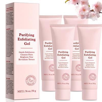 Exfoliating Gel Deep Cleansing, Moisturizing, Brightening, Multi-part Exfoliating Gel 50g