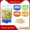 86mm Food-Grade PP Wide Mouth Mason Jar Sprouting Lid for Seeds/Beans
