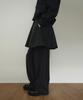 UNNOUT Wool Basic Wide Pants Charcoal