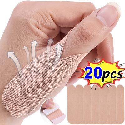 Parche transpirable para pulgar, Protector de mano para muñeca, equipo de Protección deportiva, parche para tendón, dedos, gimnasio, 5/10/20 piezas