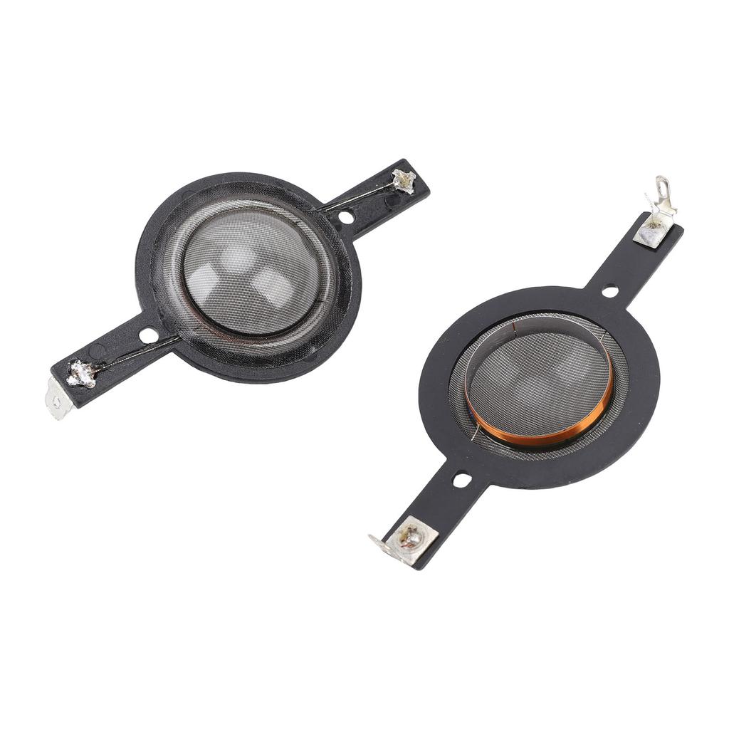 2Pcs 4in Speaker Membrane Silk 25.4mm DCR 5.4 Ohm  Tweeter Diaphragm for Speaker Upgrade Repair