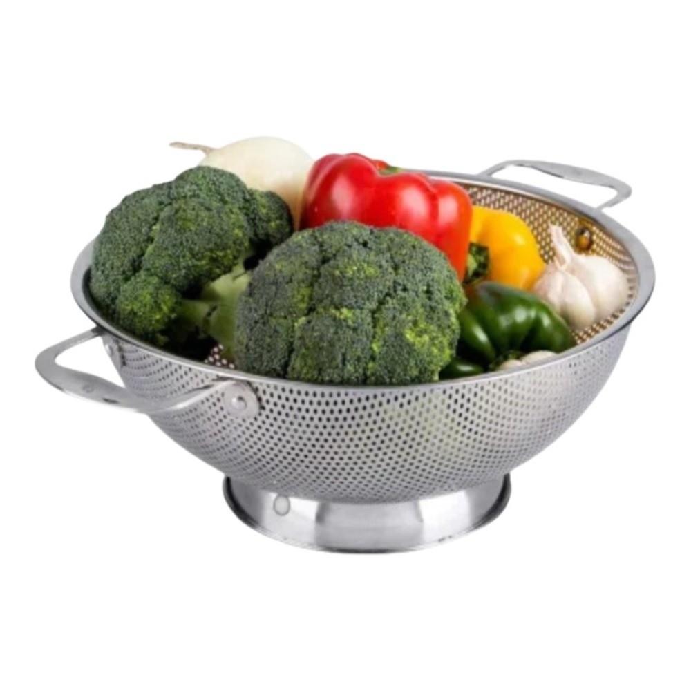 Thickened Rice Pasta Strainer Rust-Resistant Vegetable Washing Basket  Dishwasher Safe