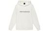 New Balance Sweatshirts Unisex Ivory White Hooded Moderate Regular AMT21361-IV