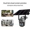 8MP 4K Dual Lens Solar 4G Outdoor Camera with PIR Night Vision
