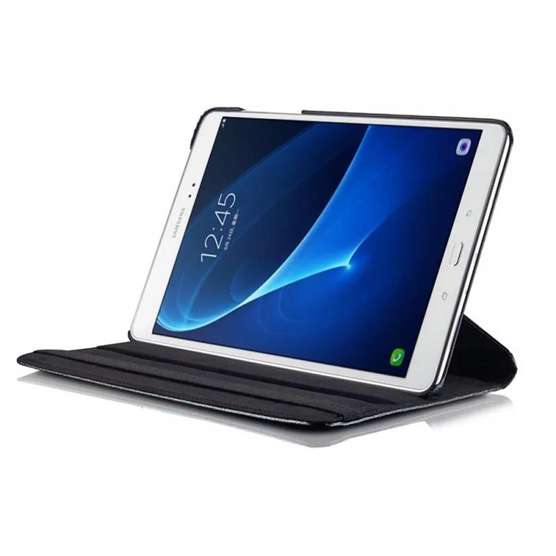 Funda For Samsung Galaxy Tab 4 10.1 T530 T531 T535 Cover For Samsung Tab 4 10.1" 360 Rotating Folio Flip Stand Pu Leather Cases