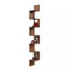 Modern Maxi Hanging Corner Shelf - 202cm black