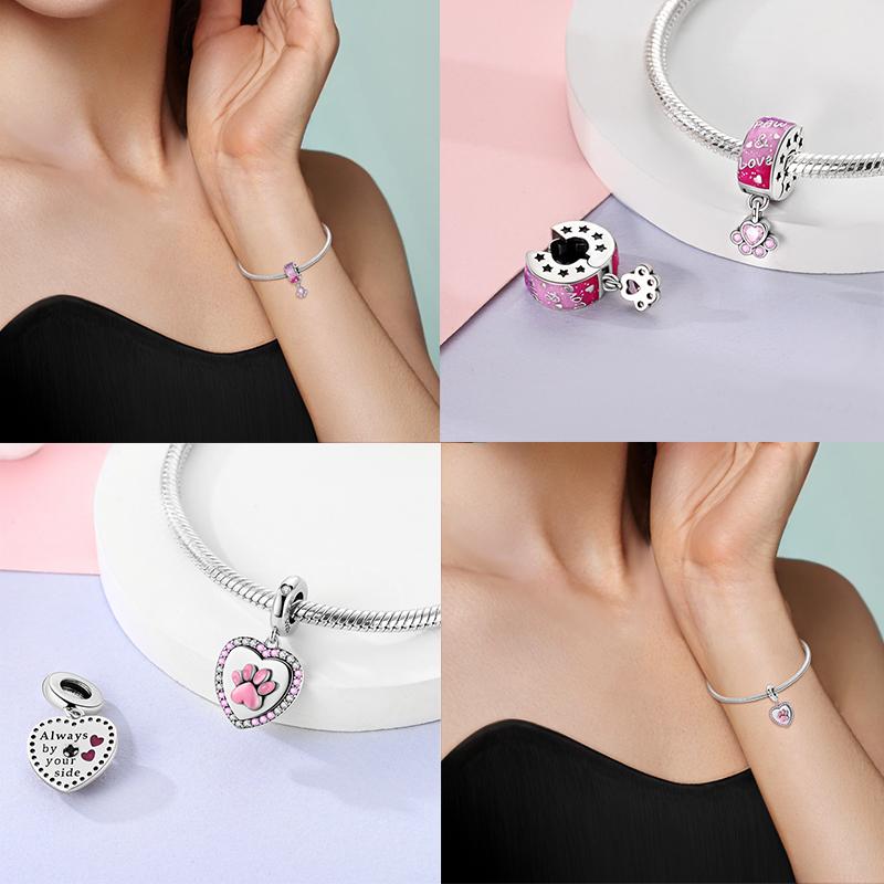 Jungfräuliches Kupfermetall Koala Elefant Kaninchen Haustier 3mm Charm Perlenkomponenten Perlenkomponenten Anhängerperlenkomponenten Ideal Entworfen für Geburtstage Hoch