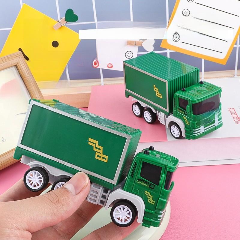 Plastic Childrens Toy Truck With Rebound Drive For Early Education And Parentchild Interaction