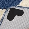 4Pcs Traceless Rug Corner Gripper Reusable Carpet Tape Slip-resistant Mat Fastener  Sofa Mat