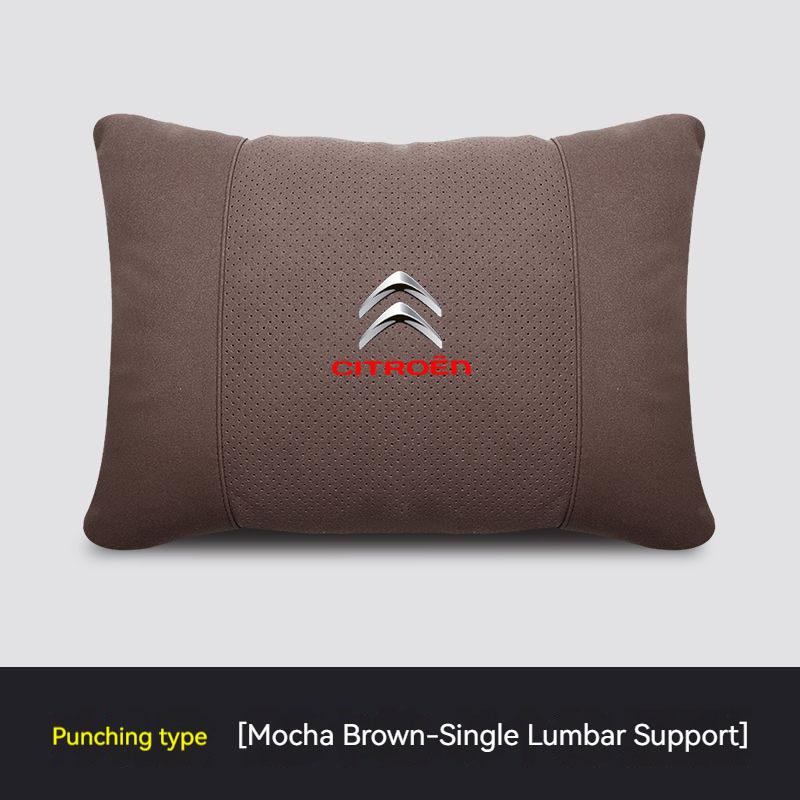 Car Headrest Cover Seat Head Rest Neck Pillow Protector For Citroen DS 3 C4 C3 C5 Aircross Berlingo Celysee Cactus Picasso Saxo