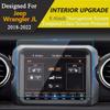 Tempered Glass Screen Protector Film for Jeep Wrangler JL JLU Rubicon 2018-2026 8.4 Inch GPS Touchscreen Protector Accessories
