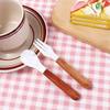Home Condiment Scoop Coffee Tableware Conch Fork Shell Spoon Ice Cream Dessert Spoon Teaspoon