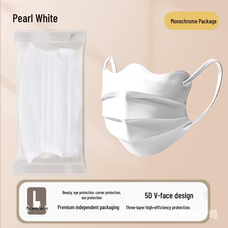 

50-Pack Morandi Color Butterfly Disposable Masks, Individually Wrapped, Free Shipping For Newcomers