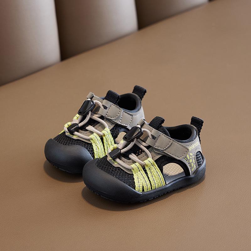 Summer Baby Sandals for Boys & Girls, 1-3 Years, Soft Sole, Non-slip, Breathable, Beach Shoes for Infants