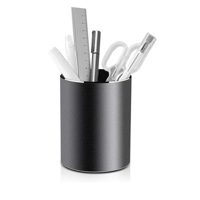 Stylish Aluminum Pen HolderPencil Case with Large Capacity and Non-Slip Design for Stationery, Desktop Storage, and Small Item Storage. Ideal for