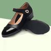 Comfortable Soft-Sole Mid-Age Mom Shoes, Lightweight Anti-Slip Durable Women's Leather Shoes, Round-Toe Low-Cut Women's Shoes