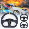 13inch Car Steering Wheel Universal 320mm PVC Aluminum Racing Sport Steering Wheel Fit To Most Cars Modification Accessories