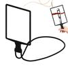 Neck Magnifier 3X Reading Page Glass Neck Magnifier Loupe Flexible Wearable Magnifier For Seniors Low Sight Close Work Sewing