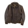 US NAVY 70s G1 Vintage Flight Jacket Brown Men's Used