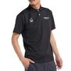 Move Sports Descente Short Sleeve Polo for BK00 Men's Shirt, Moisture-Wicking, Quick-Drying, Training, Running, Walking, (ST5SHS05M)