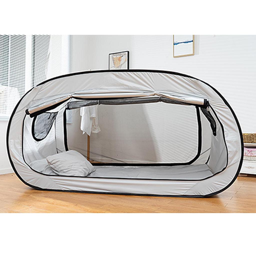 Jeffergarden Bed Single Person Privacy Quick for Children and Pollen Insect Mosquito Emergency Supplies Tent, Indoor/Outdoor Use, Tent, Shelter,