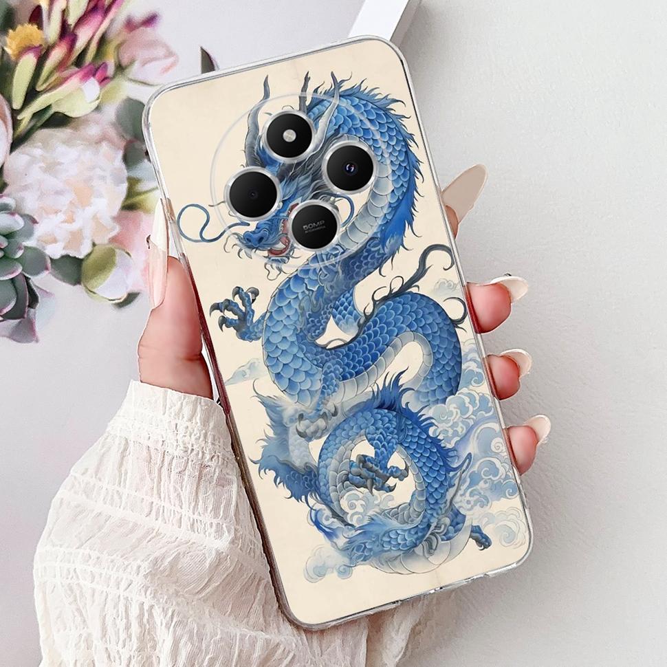 For Xiaomi Redmi 14C Casing Fashion Heart Cat Cover 6.88" Soft TPU Phone Protective Shell For Xiaomi Redmi 14R 14C Cases Coque