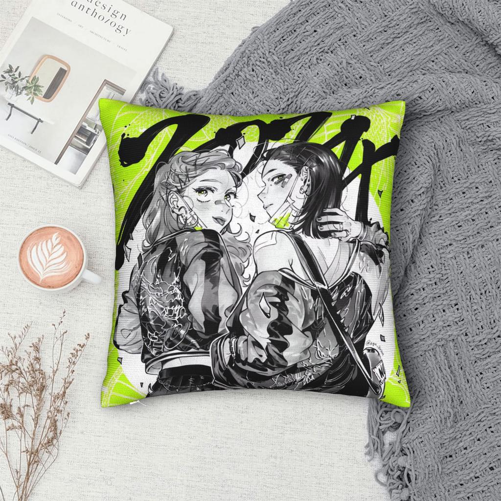 The Guy She Was Interested in Wasn't a Guy at All Pillow Case Design Pillow Cover For Living Room Bed Chair Cute Cushion Cover